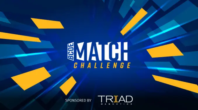 BCOE Match Challenge campaign artwork